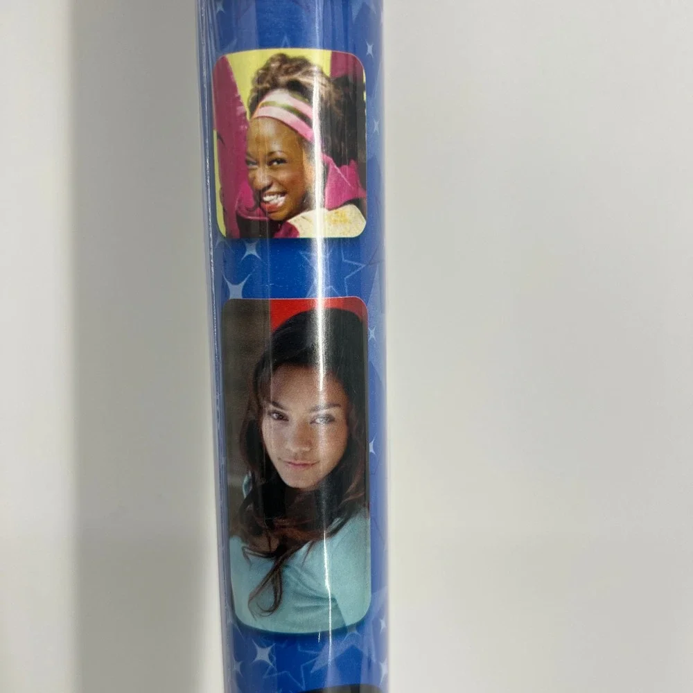 Disney High School Musical Gift Wrap Hallmark 15 Sq Ft Blue Vintage 2000s New‎